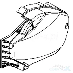Pokrywa paska napędowego Kymco Xciting