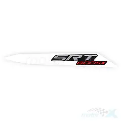 NAKLEJKA BW01 "SRT 800" OSŁONY TYLNEJ PRAWEJ QJ SRT 800 S / SRT 800 SX