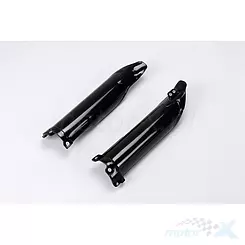 Osłony amortyzatorów czarne UFO Plast Kawasaki KXF 250 / 450 09-