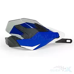 Osłony dłoni uniwersalne, handbary,.niebiesko białe, bez mocowania, Racetech HP3 ADVENTURE HP3ADVBLBN0