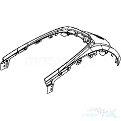Łącznik osłon tylnych głęboki błękit 17P Kymco Like