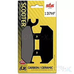 Klocki hamulcowe ceramiczne SBS Ceramic Street 137HF
