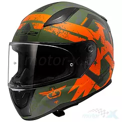 Kask integralny LS2 FF353 Rapid II Thunderbirds Matt Orange