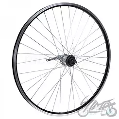 Felga tylna, koło rowerowe 26", piasta 3-biegowa, srebrna