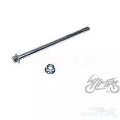 Oś M12x200mm koła przedniego z nakrętką LJ50-QT-L