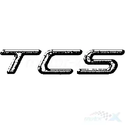Naklejka "TCS" Kymco DT X125