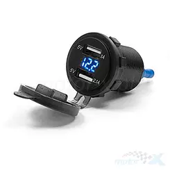 Gniazdo USB Quick Charge Biketec BTMUS10