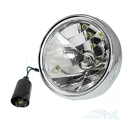 Lampa uniwersalna przednia 150mm mocowanie boczne H4 12V