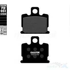 Klocki hamulcowe Galfer Semi Metal Street FD051G1054