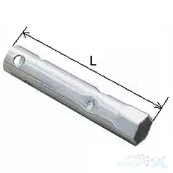 Klucz do świec zapłonowych 13x90mm, z gumą, Buzzetti 4826