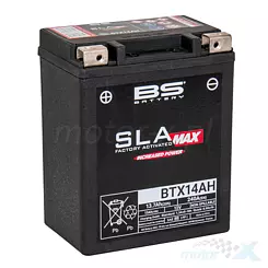 Akumulator bezobsługowy BS Battery BTX14AH MAX (YTX14AH-BS) 12V 13Ah 134x89x166mm 240CCA