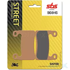 Klocki hamulcowe spiekane SBS Sinter Street 960HS