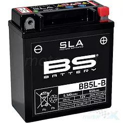 Akumulator bezobsługowy BS Battery BB5L-B(YB5L-B) (12N5-3B) 12V 5Ah 120x60x130mm 65CCA