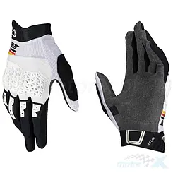 Rękawice rowerowe, białe, Leatt 3.0 Lite