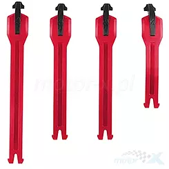 Zestaw pasków do butów LEATT CROSS 4.5 / 5.5 FLEXLOCK STRAP KIT COOL RIOJA