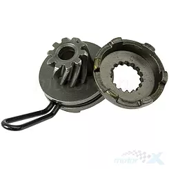 Koło zębate rozrusznika nożnego 10 zębów + zabierak 16mm, CPI / Keeway 2T