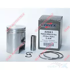 Tłok kompletny 40.00mm Vertex 22061