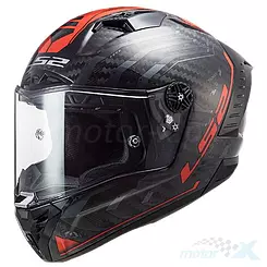Kask integralny LS2 FF805 Thunder C Racing1 Sputnik Metal Red