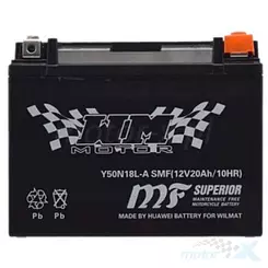 Akumulator bezobsługowy WM Motor SMF Y50N18L-A 12V 20Ah 206x91x163mm