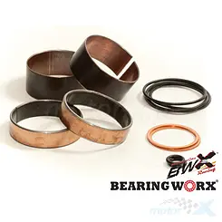 Zestaw panewek, tulei amortyzatorów przednich, Bearing Worx FBK60008 (38-6121)