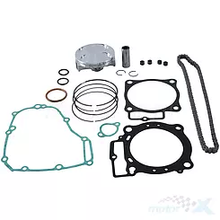 Zestaw naprawczy góry silnika, tłok 95.96mm, uszczelki TOP-END, łańcuszek rozrządu, Vertex VTKTC23455B