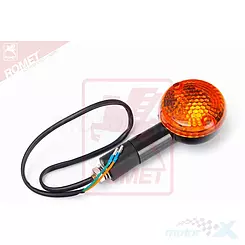 Kierunkowskaz przód R125 L czarny