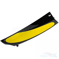 Osłona progowa prawa czarno-żółta Baotian BT49QT-7 / Motobi Żbik / Zipp Triad 1