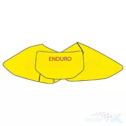 Zestaw naklejek pod numery startowe, Blackbird HONDA CRF 250X '04-'16
