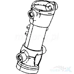 SIDE PIPE COMP. RH 46300-AGJ5-305 Kymco CV3 550 