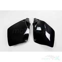 Osłony tylne górne komplet czarny UFO Plast KTM SX / EXC 98-03