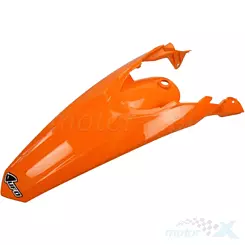 Błotnik tylny, pomarańczowy z pinami, UFO Plast KT04032127