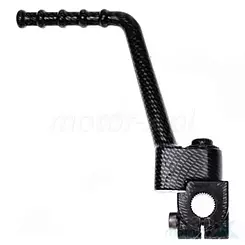 Dźwignia rozrusznika nożnego, czarna, na wałek 14mm, WM Motor, Suzuki TSX / RMX