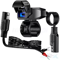 Gniazdo USB Quick Charge, Biketec BTMUS18
