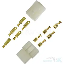 Kostka elektryczna, złącze, 4 piny 1/4", nowy typ, ELECTROSPORT ES127