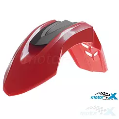 Błotnik przedni, uniwersalny, czerwony 04, Polisport UFX SM Line