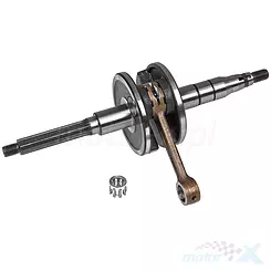 Wał korbowy, sworzeń tłoka 10mm, Tec STD, Minarelli horizontal