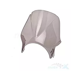 Szyba czołowa uniwersalna, lekko przyciemniana, 355x315mm, mocowanie boczne dwupunktowe, Puig 1482H Windy
