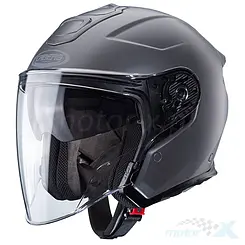 Kask motocyklowy otwarty, szary (mat), Caberg Flyon II