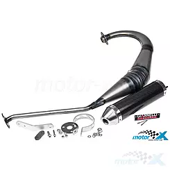 Wydech Giannelli Supermoto Carbon, Derbi Senda 2000, DRD / Gilera RCR, SMT (E)