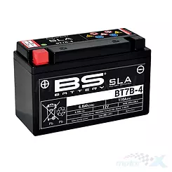  Akumulator bezobsługowy BS Battery BT7B-4 (YT7B4) 12V 6.5Ah 150x65x93mm 110CCA