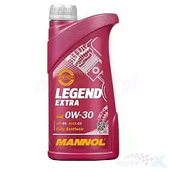 Olej silnikowy samochodowy 0W30 syntetyczny 1L, Mannol Legend Extra 7919