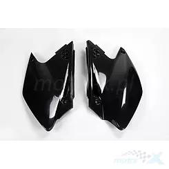 Osłony tylne górne komplet czarny UFO Plast Kawasaki KXF 250 06-08
