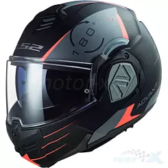 Kask szczękowy LS2 FF906 Advant Codex Czarny Tytan Mat