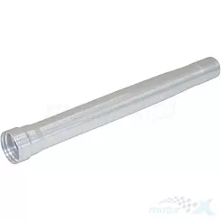 Goleń obudowa górna amortyzatora, 518mm, aluminiowa, srebrna, MS GTHVTX1800 HONDA VTX 1800 '02-'08-