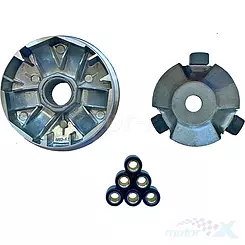 Wariator kompletny, rolki 13.0g, SYM / Peugeot 125-150-200
