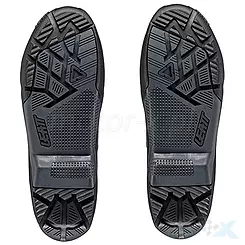 Podeszwy do butów Cross LEATT 4.5 / 5.5 FLEXLOCK SOLE PAIR BLACK GREY 