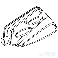 Pokrywa filtra powietrza Kymco New Dink 50 4T