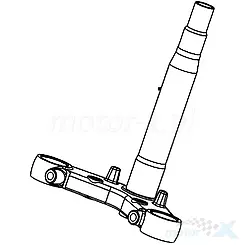 Kolumna kierownicy, sztyca Kymco K-Pipe / K-PW