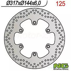 Tarcza hamulcowa NG 125
