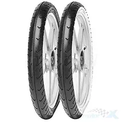 Opona motocyklowa szosowa Mitas 2.75-16 MC-2 46J TL/TT BIAŁY BOK przód/tył